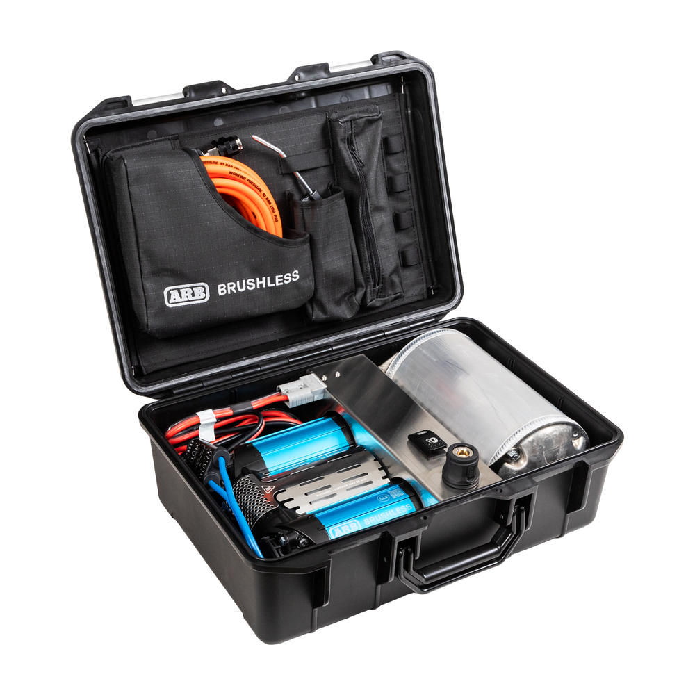ARB Doppelkompressor mobil im Koffer, Brushless, 12 V, Art. CKBLTP12