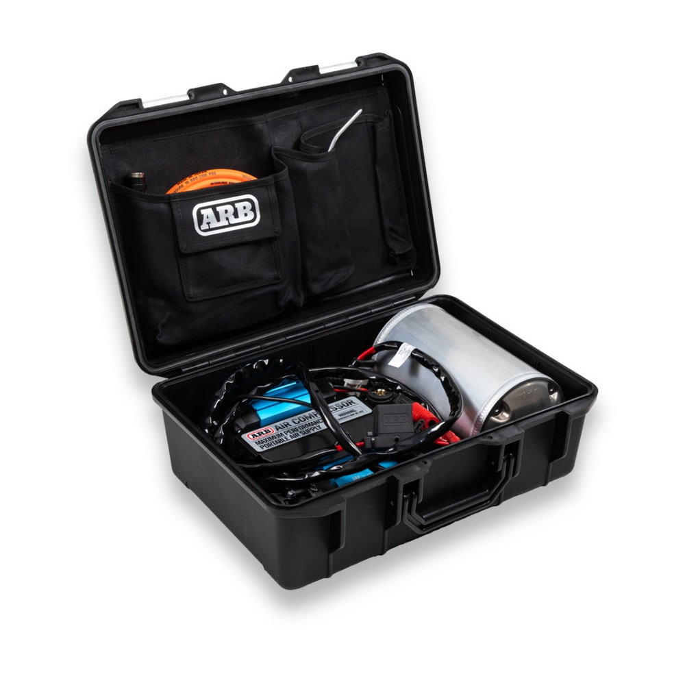 ARB Doppelkompressor mobil im Koffer, Bürstenmotor, 12 V, Art. CKMTP12
