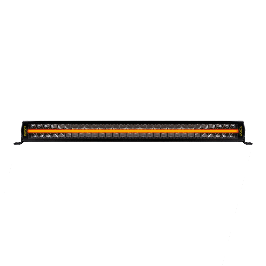 Strands Siberia Outlaw LED Light Bar mit bernsteinfarbenem Positionslicht