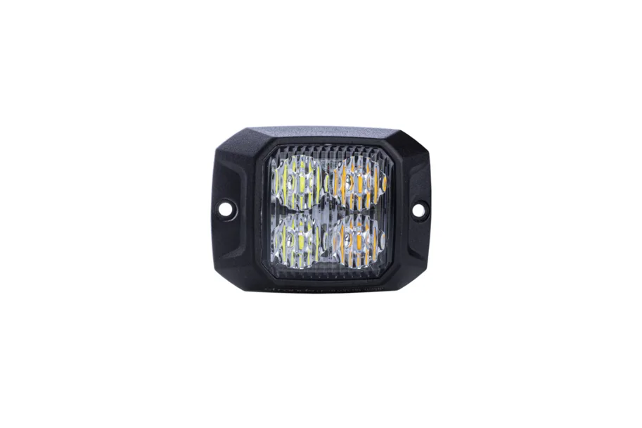 Strands Lighting  Lighthead 4 LED. duo color white + amber.10-32V DC. IP67/850204HP-A