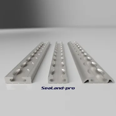 SeaLand-pro Airlineschiene Slim 1000 mm silber eloxiert