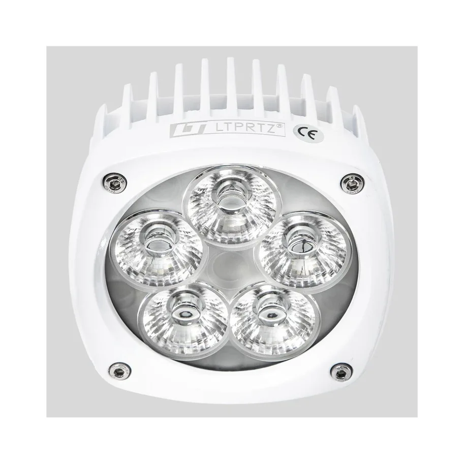 LTPRTZ® 50W LED Arbeitsscheinwerfer 10° 6900lm weiss