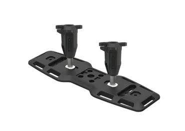 TRED PRO / Maxtrax Bergeboard Fahrzeughalterung (1 Stk) mit 2 Gewindebolzen + 2 Rändelmuttern