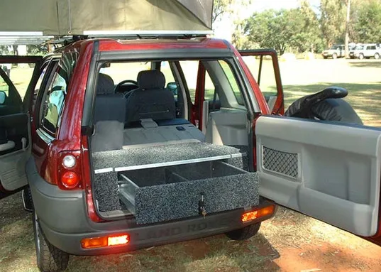 Schubladensystem Rover Free-Lander. Einzelne Schublade