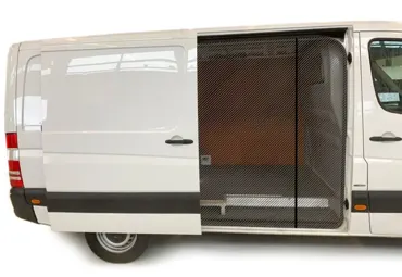 Moskitonetz für Schiebetür, passend für Mercedes Sprinter + VW Crafter ab Bj. 2006 (Dachform H1)