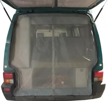 Moskitonetz für die Heckklappe passend für Bus T4
