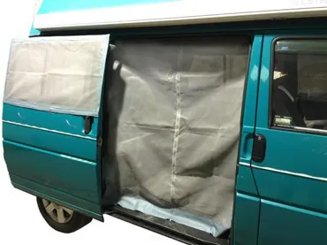Moskitonetz für Schiebetür passend für Bus T4