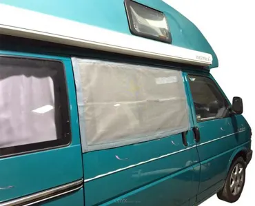Moskitonetz für Schiebetürfenster passend für Bus T4