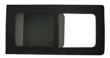Schiebefensterrechts Echtglas 1135 x 585 mm passend für VW Bus T5 und T6
