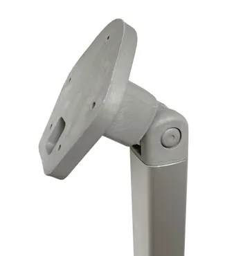 Aluminium-Klapptischfuss, Höhe 555-765 mm, Gelenk oben