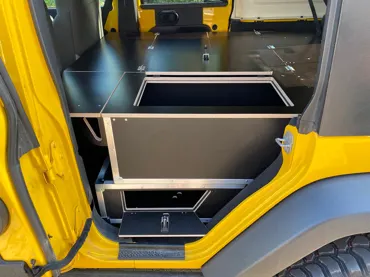 Box-AUFSatz links, passend für Jeep Wrangler JK + JL