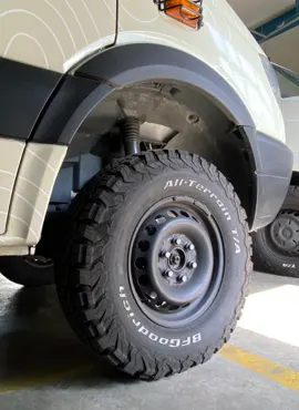 Radlaufverbreiterung „Oryx “ passend für Mercedes Sprinter 906 (– Baujahr 2018)