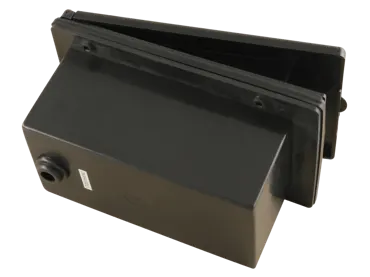 CEE Caravan-Einbaustecker 3-pol 16A schwarz