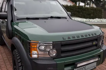 Anti Reflektions-Hauben-Aufkleber, passend für Land Rover Discovery 3 + 4