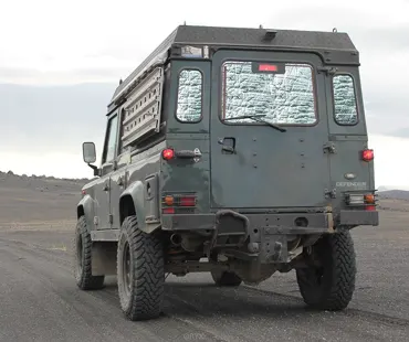 Thermomatten, für Land Rover Defender, Heck 3-tlg.
