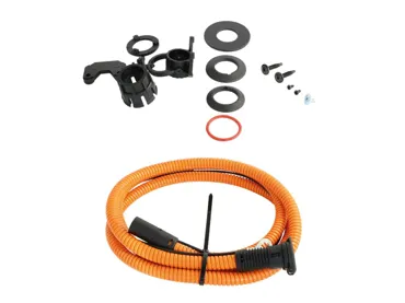 DEFA 230V Anschluss-Set 2.5 m *orange* mit Stecker/Dose
