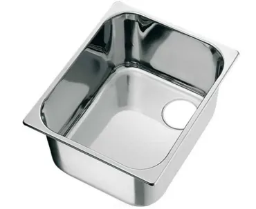 Einbauspüle/Spülbecken Edelstahl 320 x 350 mm