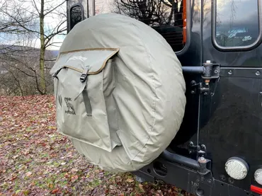 PINK HYENA Reserveradhülle mit Tasche Grösse XL 800 mm