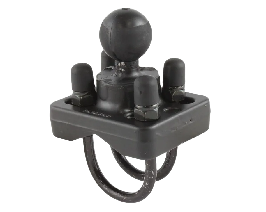RAM Mounts Doppel-Rohr-Klemme. B-Kugel (1“)