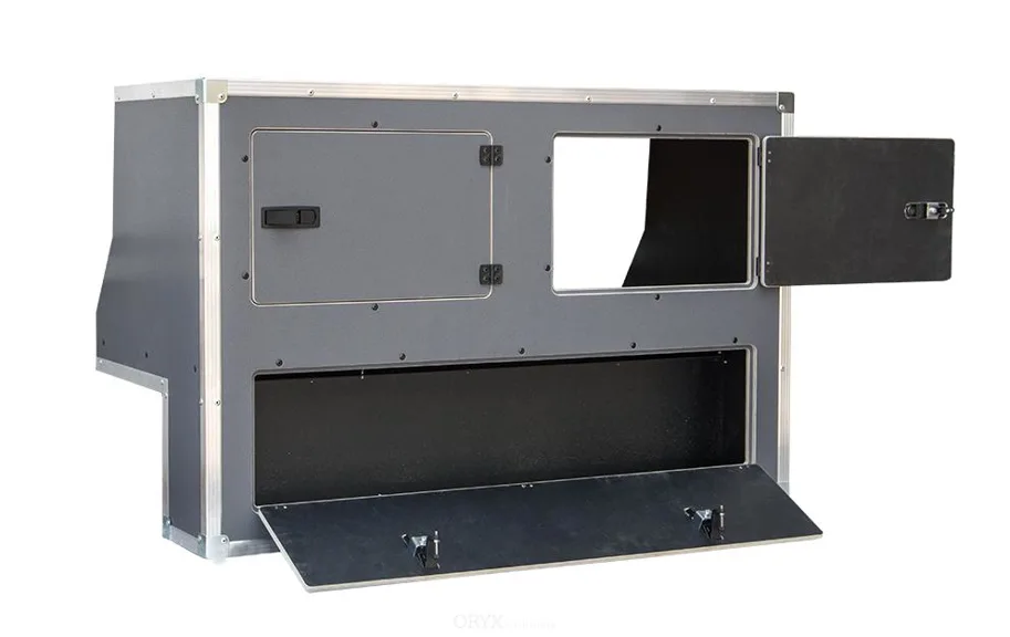 Einbauschrank, hinten links, halbe Höhe, für Defender 90/110