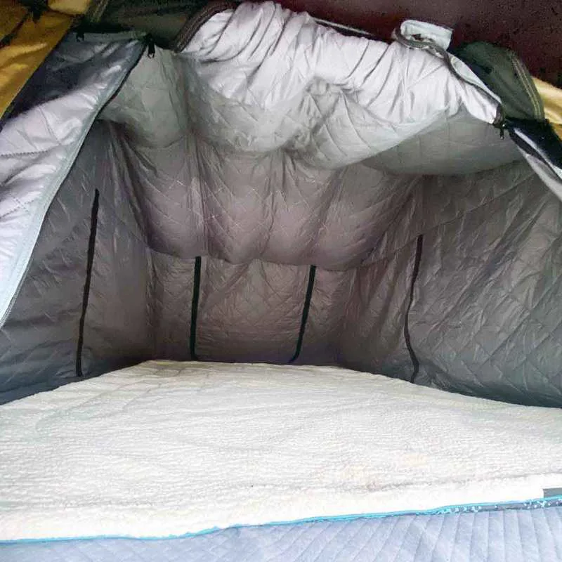 VICKYWOOD Thermo Innenzelt zu Dachzelt LITTLE BAMBOO Gen 2.0