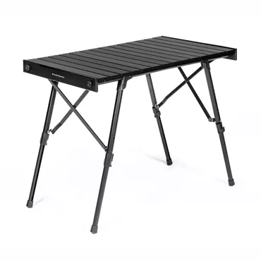 VICKYWOOD Camping Tisch Alu Ultralight Black