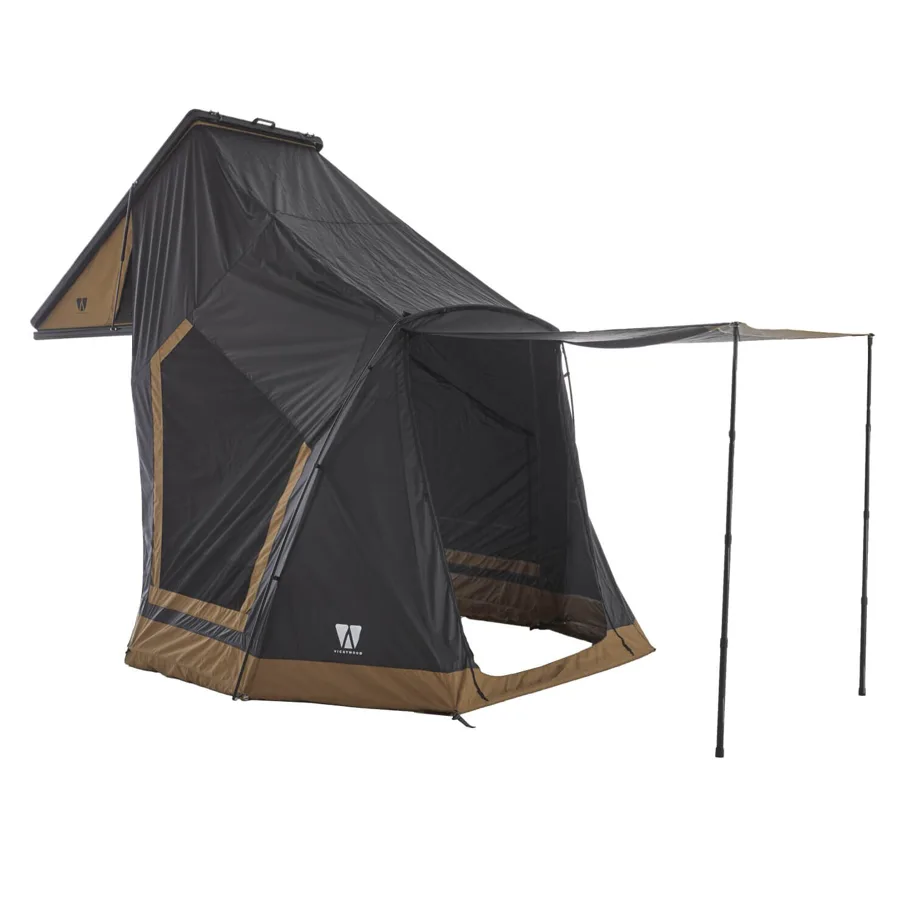 VICKYWOOD Vorzelt CUMARU LIGHT 127 goldbraun inkl. 2 Polstangen