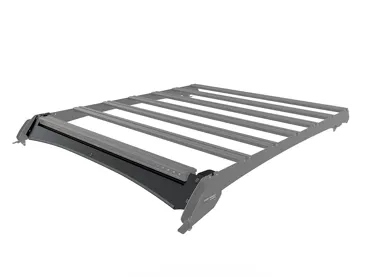 Front Runner Ford Ranger T6.2 (2022-Heute)/VW Amarok (2023-Heute) Double Cab SlimSport Dachträger 40in Zusatzscheinwerfer Windschutzverkleidung-RRAC250