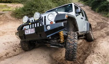 TJM Fahrwerk S2000 Jeep Wrangler JKLWB rised +40 mm +40 kg