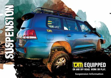 TJM Fahrwerk XGS TTC Ford Ranger PX3 18 + EHD Höhe +45mm +450 kg 3.5t GVM possible