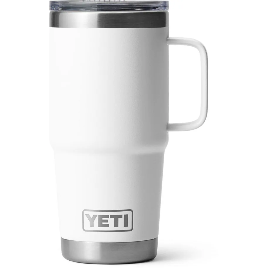 YETI Rambler 20 Oz (591ml) Travel Mug-White