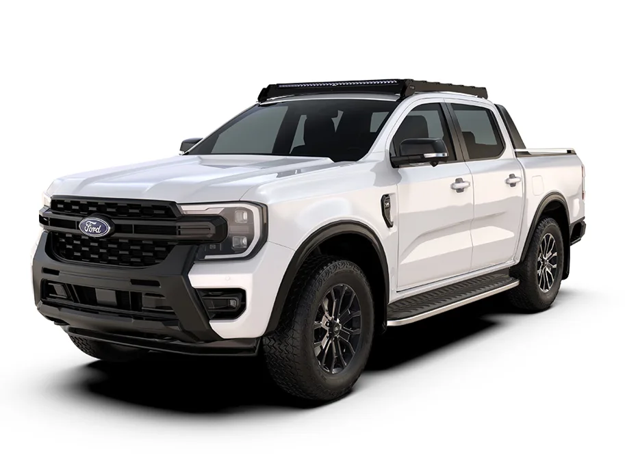 Front Runner Ford Ranger T6.2 Wildtrak/Raptor Double Cab (2022-Heute) SlimSport Dachträger Kit/Scheinwerferbereit-KSFR006T OCC