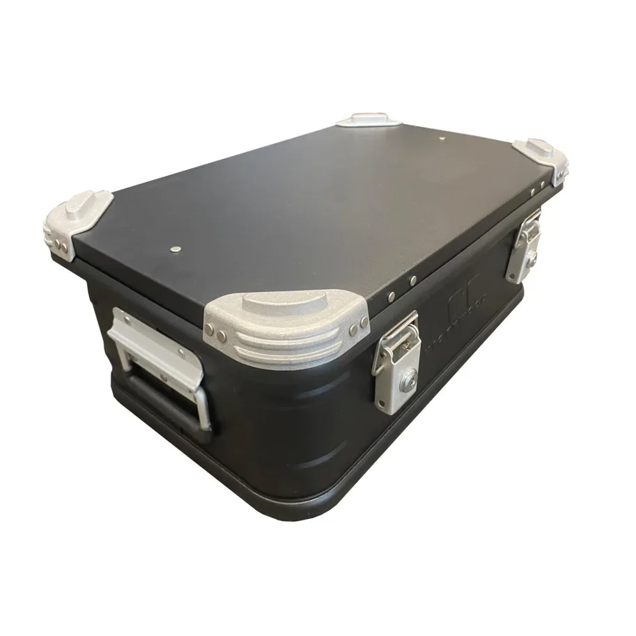 VICKYWOOD Transportbox 80 ltr Schloss schwarz