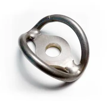 Zurröse/Gurtöse doppelte Version Edelstahl