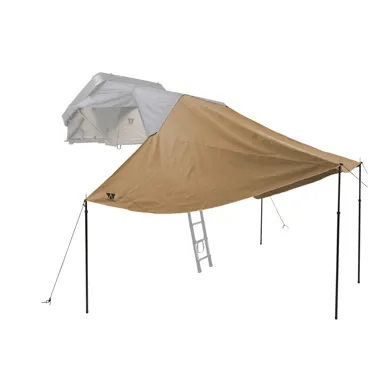 VICKYWOOD Sonnensegel MIGHTY OAK Gen 3.0 160 ECO goldbraun