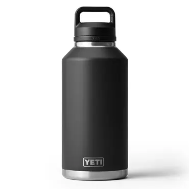 YETI RAMBLER 64 OZ BOTTLE WITH CHUG CAP-Thermoflasche-Black