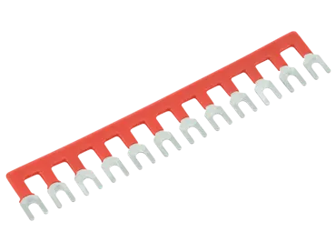Plus-Schiene 12-pol rot