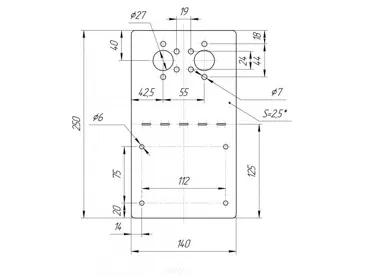 Heizungshalter/Grundplatte passend für Planar 2D Standheizung