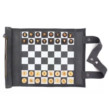 SONDERGUT Ersatzsteine Set aus HOLZ für das Schach/Dame Spiel