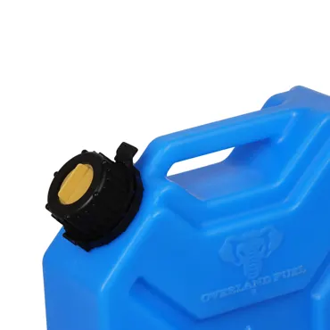 Overland Fuel Wasser Kanister mit 4.5 ltr blau