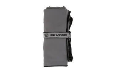 Highlander Small Fibresoft towel-Charcoal