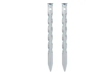 Highlander Angle Steel Peg 21.5cm Loose 50