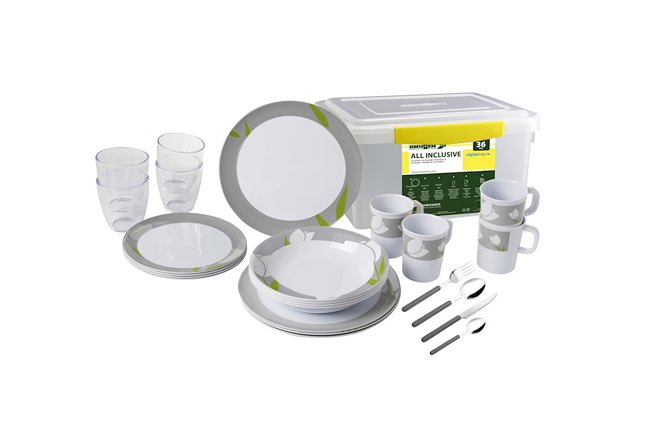 Brunner All Inclusive Tulip Geschirrset
