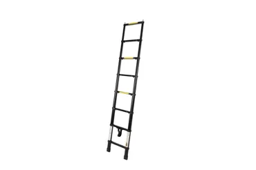 Annjuk Telescopic One-touch Leiter 2.3m Black