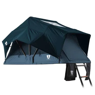 VICKYWOOD Dachzelt Leichtbau LITTLE BAMBOO 125 Gen.2 blau