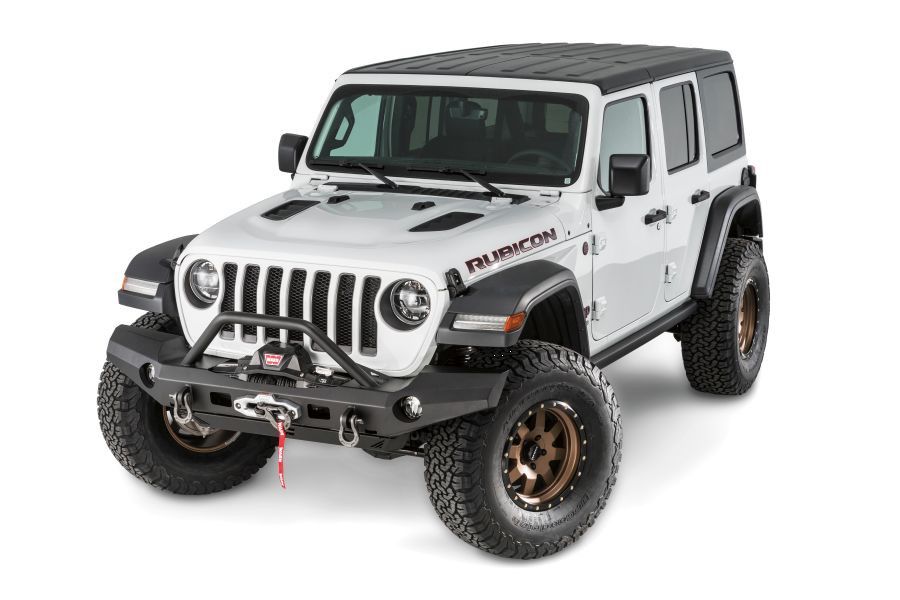 Jeep Wrangler JL mit WARN Elite Seilwindenstossstange