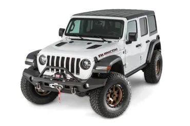 WARN ''Elite'' Seilwindenstossstange Jeep Wrangler JL, mit Kühlergrill Bügel