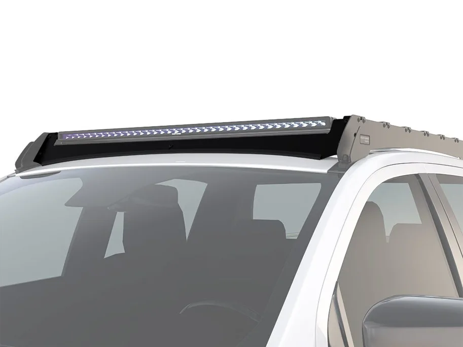 Front Runner Ford Ranger T6.2 (2022-Heute)/Volkswagen Amarok (2023-Heute) Double Cab SlimSport Dachträger 40in Zusatzscheinwerfer Windschutzverkleidung