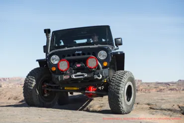 ARB Windenstossstange Jeep Wrangler JK ab 07, schwarz pulverbeschichtet, Stubby