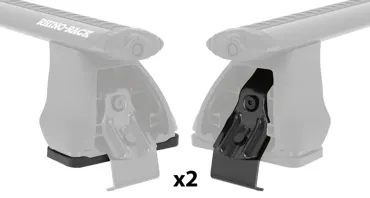 Fusskit für Rhino 2500 Multi Fit System 2 Klammern und 2 Gummiunterlagen